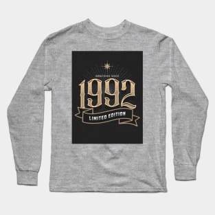 Birth Year 1992 Long Sleeve T-Shirt